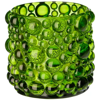 Bubble ljuslykta grön ICA.