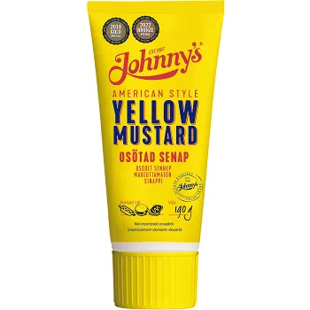 Johnny's Yellow Mustard 190g Johnnys.