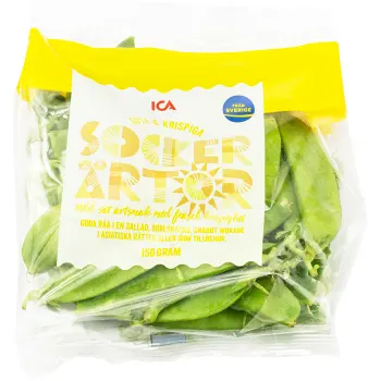 Sockerärta 150g Klass 1 ICA.
