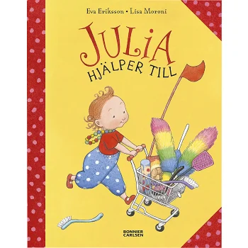 Julia hjälper till.