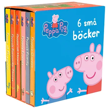 Greta Gris 6 små böcker.