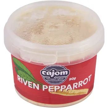 Riven pepparrot 90g Cajom.