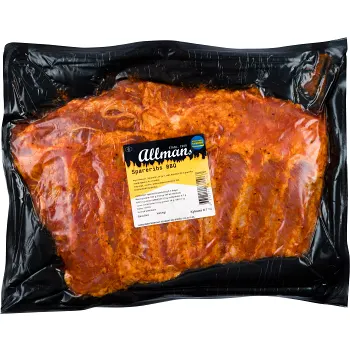 Spareribs BBQ ca 1500g Allmans.