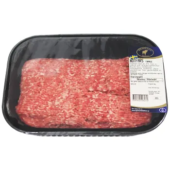 Nötfärs Fetthalt 12% 800g Bjursunds Slakteri.