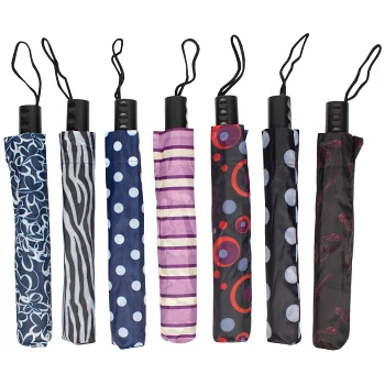 Paraply classic mönstrat Totes.