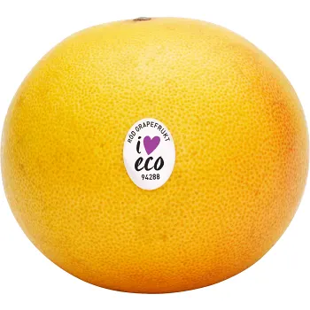 Grapefrukt röd Eko ca 200g Klass 1 ICA.