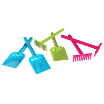 Spade och Kratta 25cm 2-p I´m green.