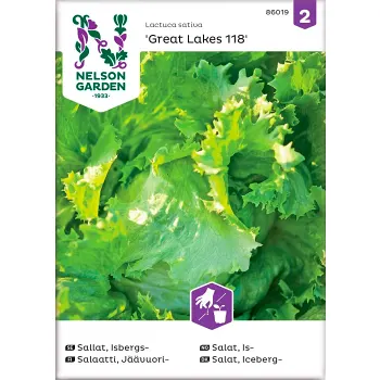 Sallat Isbergs Great Lakes 118 1-p Nelson Garden.