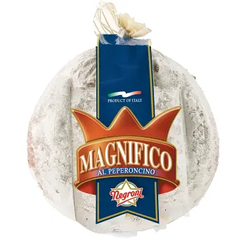 Salami Magnifico Peperonico i skivor ca 8g Negroni.