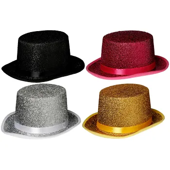 Glitterhatt 31cm.