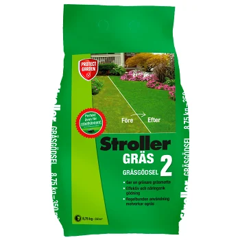 Gräsgödsel Gräs 2 8.75kg Stroller.