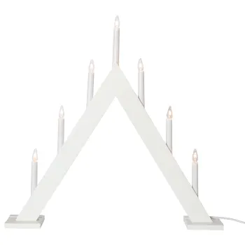 Elljusstake Idre 7Ljus Vit Markslöjd.