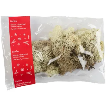 Mossa Grå Flamsäker 40g Festive.