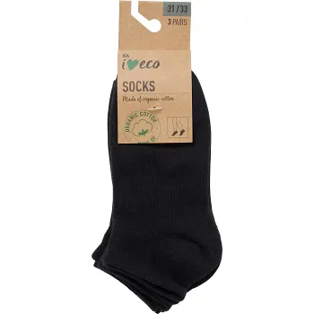 Hiddensocka 3p svart 37/39 mywear.