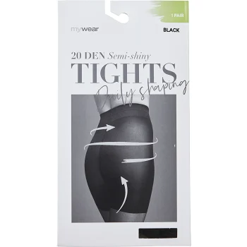 Strumpbyxa Daily Support 20 den Svart 44/46 1-p mywear.