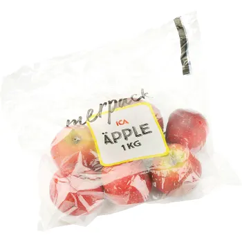 Äpple Merpack 1kg Klass 2 ICA.