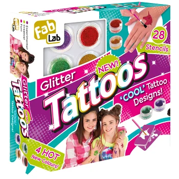 Glitter Tatoos FAB Lab.