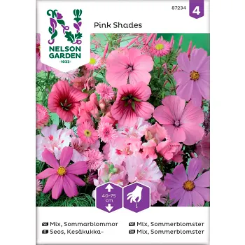 Sommarblommor Mix Rosa 1-p Nelson Garden.