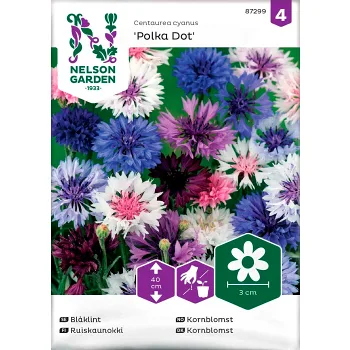 Blåklint Polka Dot 1-p Nelson Garden.