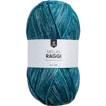 Garn M.Raggi Aquagrön 100g Järbo.