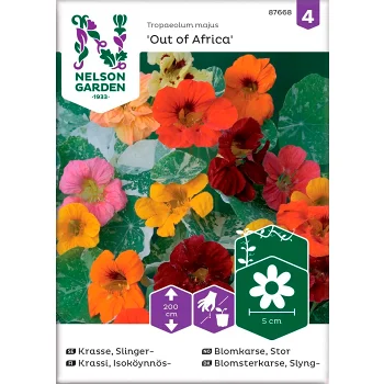 Krasse Slinger Out of Africa 1-p Nelson Garden.