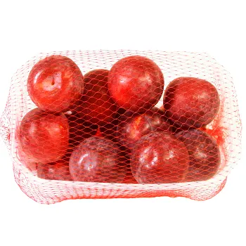 Plommon röda i korg 500g Klass 1.