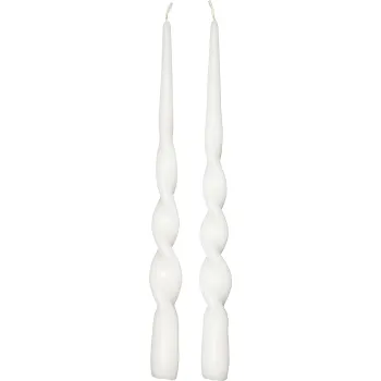 Ljus Tvist Vit 2-p ICA.