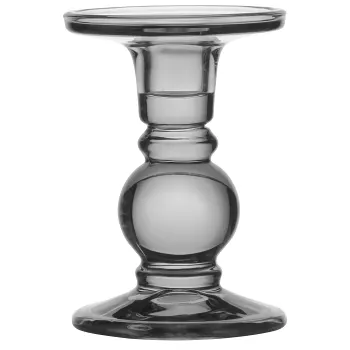 Ljusstake Mia Grå 13cm ICA.