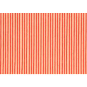 Julpapper Rand Ribb Röd 0,7x3m ICA.