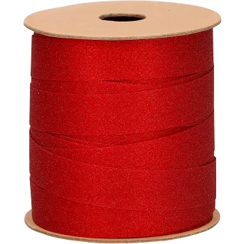 Band Glitter Röd 10mmx10m ICA.