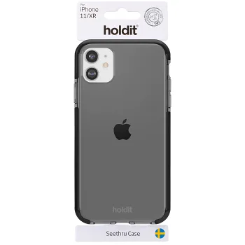 Mobilskal iPhone 11/XR Svart Holdit.