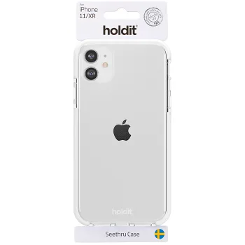 Mobilskal iPhone 11/XR Vit Holdit.