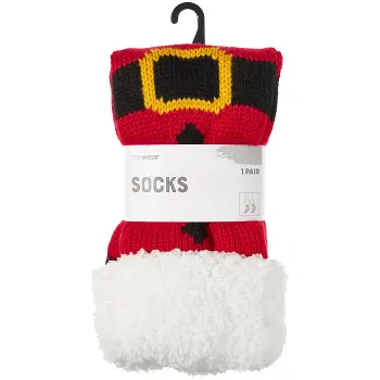 Socka 1p fodrad Xmas 30/34 mywear.