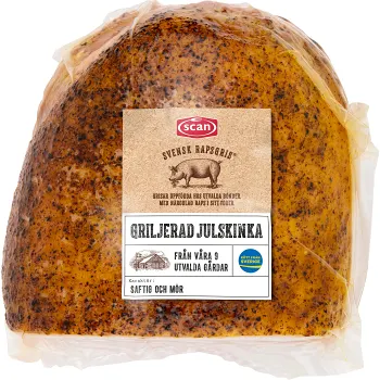 Julskinka Färsk Griljerad ca 10g Scan.