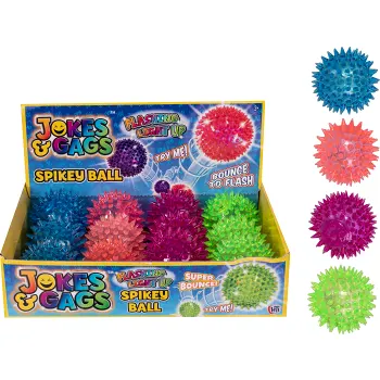 Studsboll taggig 6cm 1-p.