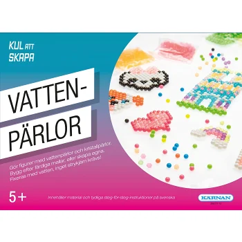Kul att skapa Vattenpärlor Startkit Kärnan.