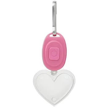 Zip-LED Hjärta ICA Rosa Bandet.
