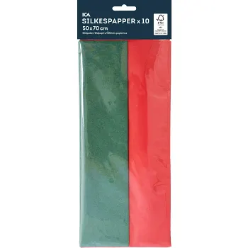 Silkespapper 10 blad.