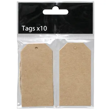 Hängetiketter 10-p ICA.