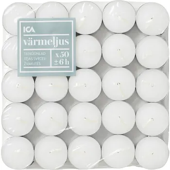 Värmeljus 6h 50-p CA.