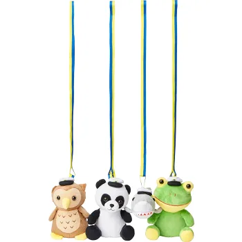 Examensdjur sort 4 olika H15cm.