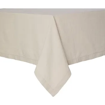 Bordsduk Isa Beige 140x250cm ICA.