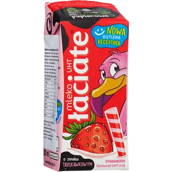 Mjölk UHT med jordgubbssmak 200ml Mlekpol.