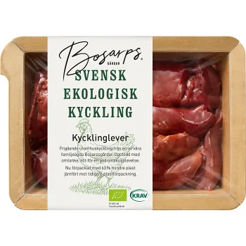 Kycklinglever ca 500g KRAV Kronfågel Bosarp.