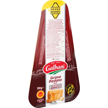 Grana padano 200g Galbani.