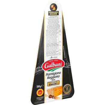 Parmesan Parmigiano reggiano 200g Galbani.