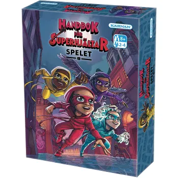 Spel Handbok för Superhjältar Kärnan.