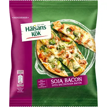 Vegetariska tärningar a la bacon Fryst 240g Hälsans Kök.