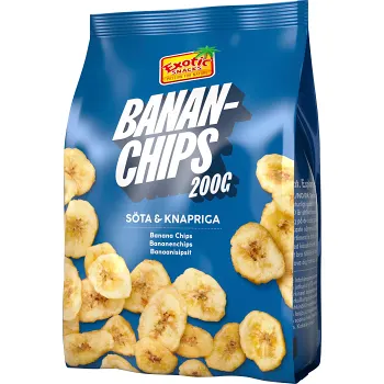 Bananchips 200g Exotic Snacks.