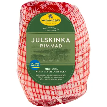 Julskinka Färsk Rimmad ca 1,8kg Smålandskött.